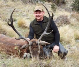 Richard with management red stag